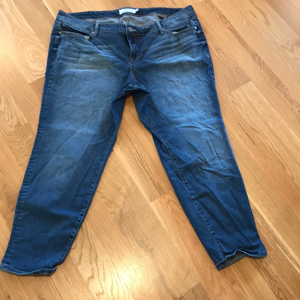 Torrid Denim jeans. 24R. Blue.